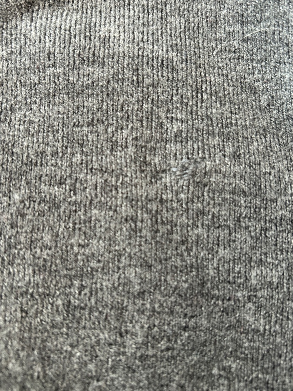 Barneys New York Vintage Charcoal Wool Crewneck Sweater - Picture 8 of 10
